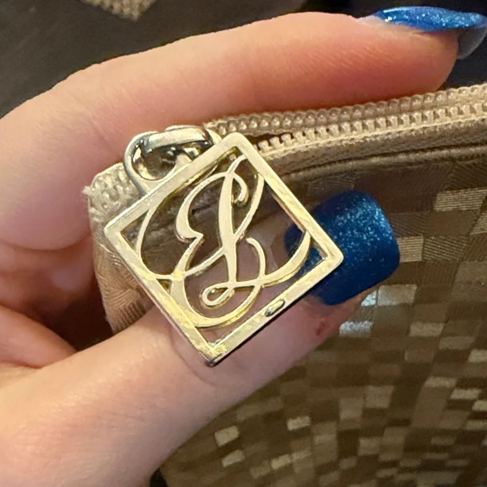 Gold Mosaic cosmetic bag